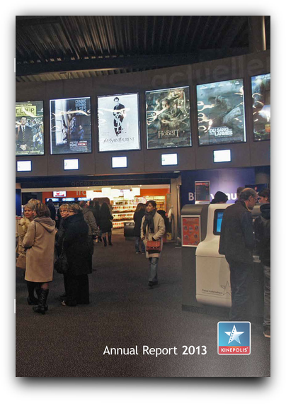 Kinepolis annual report 2013