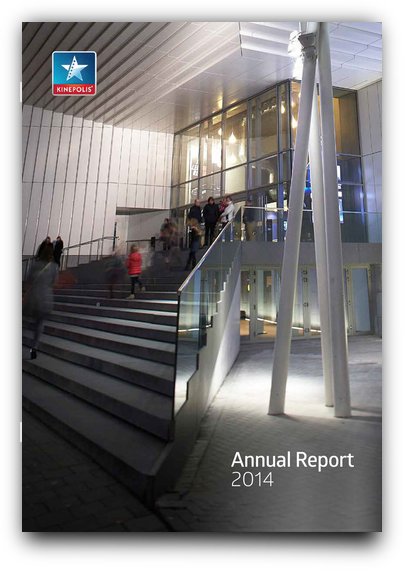 Kinepolis annual report 2014